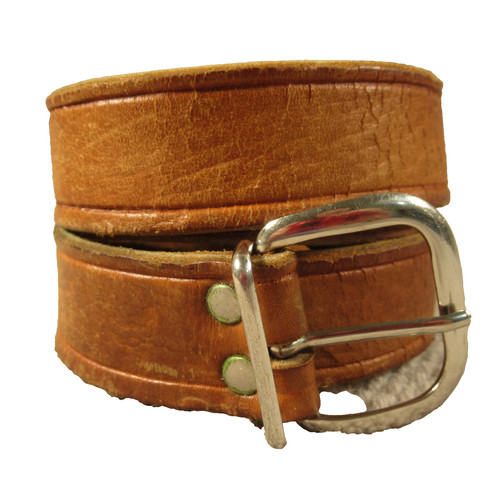 Cintura uomo vintage pelle