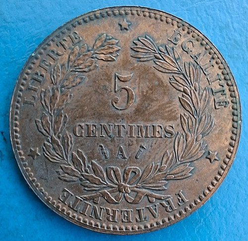 Centimes cérès 1884 - 1884,
